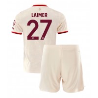 Echipament fotbal Bayern Munich Konrad Laimer #27 Tricou Treilea 2024-25 pentru copii maneca scurta (+ Pantaloni scurti)